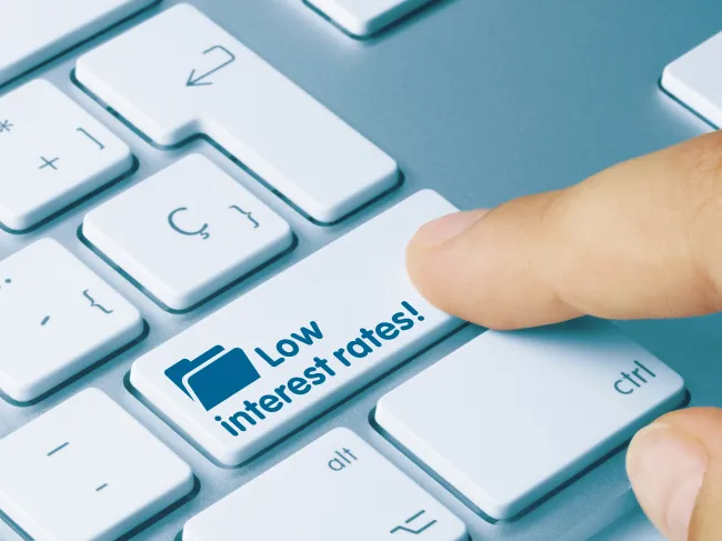 Low interest rates